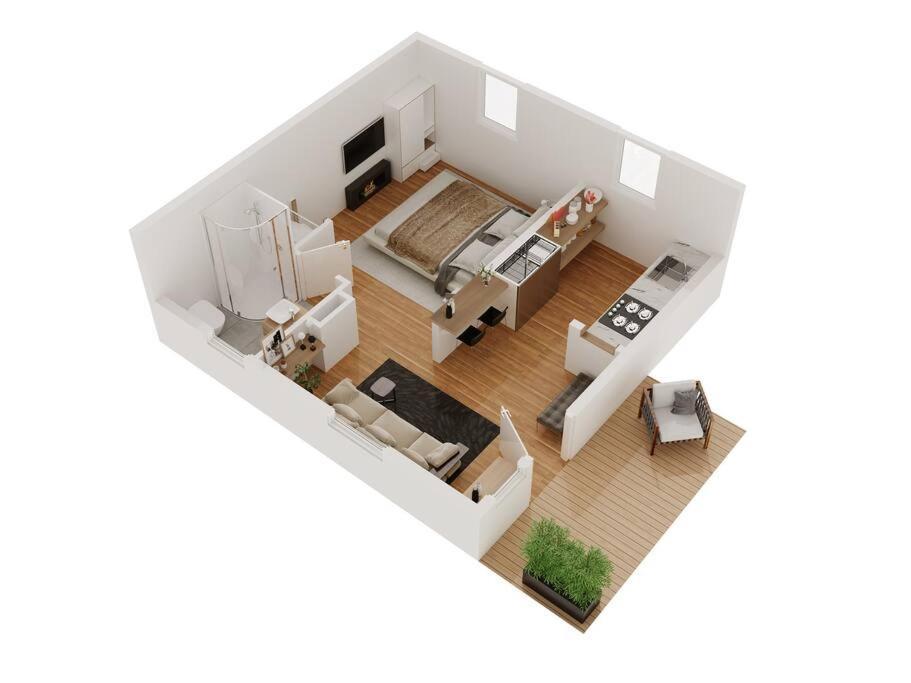 Breezy Hill Eccentric Studio Cottage Accord Exterior foto